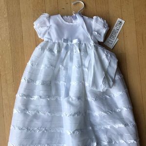 Christening Gown white size 3 Months